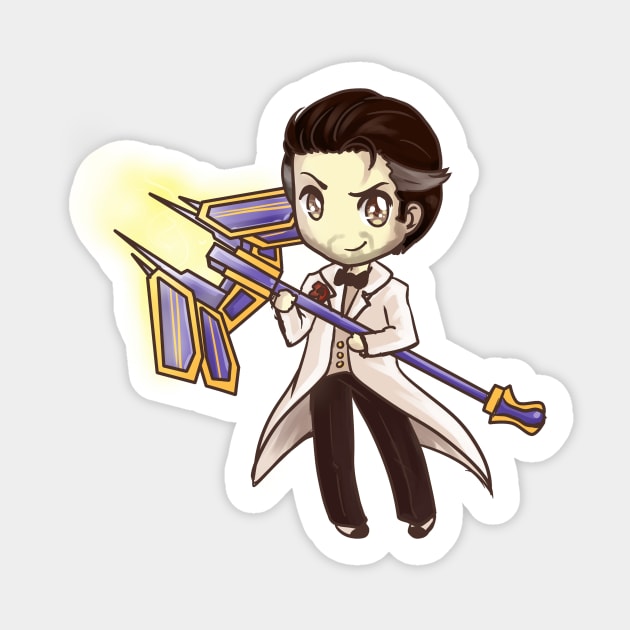 Jayce Sticker by uyuni